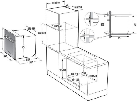 Духовой шкаф GORENJE BPS737E20XG