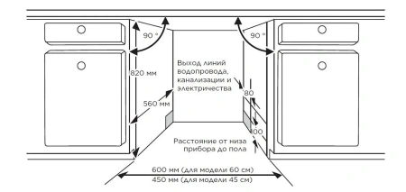 Посудомоечная машина MIDEA MID60S730i