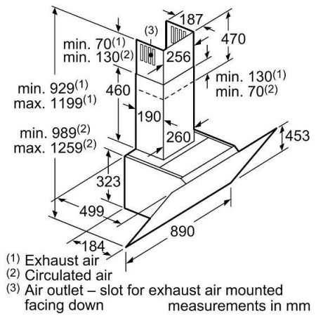 Вытяжка BOSCH DWK97HM61T