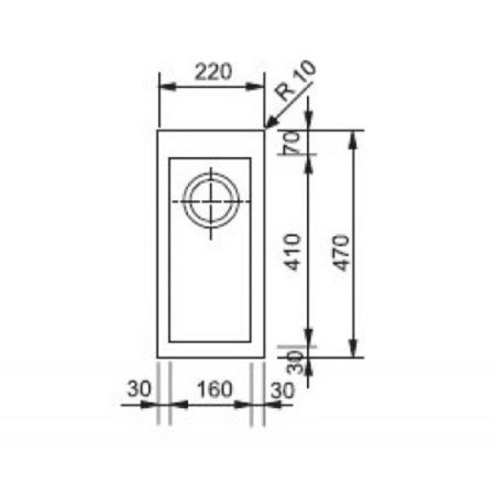 Мойка FRANKE 127.0050.484  ppx 210-22  нерж.сталь, полиров.