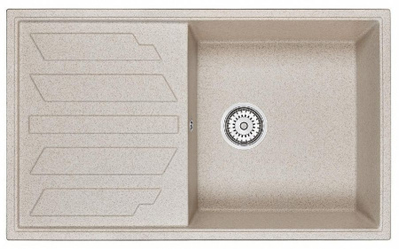 Кухонная мойка GRANULA GR-8601 пирит