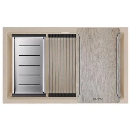 Кухонная мойка PAULMARK LUMI-MULTI SINK LU-MULTI 74-LA