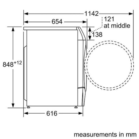 Стиральная машина BOSCH WNC254A0ME