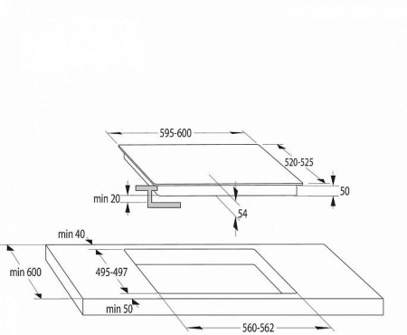 Варочная панель GORENJE IT643BCSC