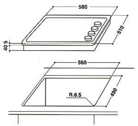 Поверхность WHIRLPOOL akm 528 ja