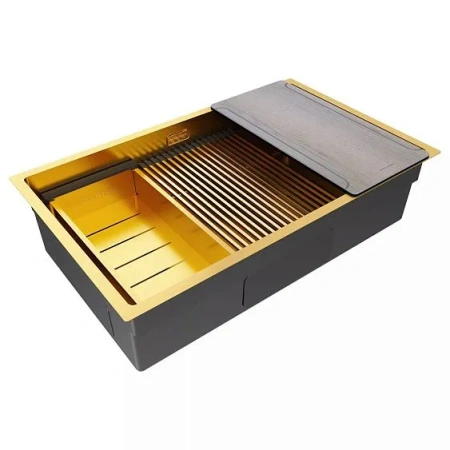Кухонная мойка PAULMARK NEXT-MULTI SINK PM787445-BG