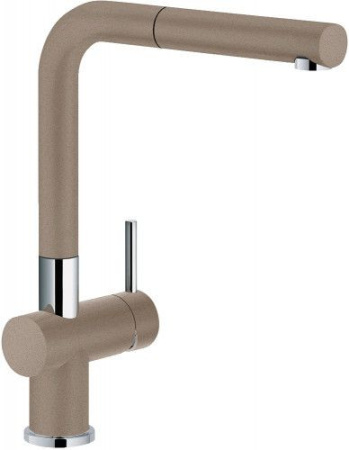 Смеситель FRANKE 115.0373.885 FRANKE Active Plus с выдвижным шлангом, миндаль