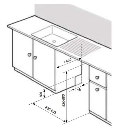 Посудомоечная машина HIBERG i-F 6815 LB