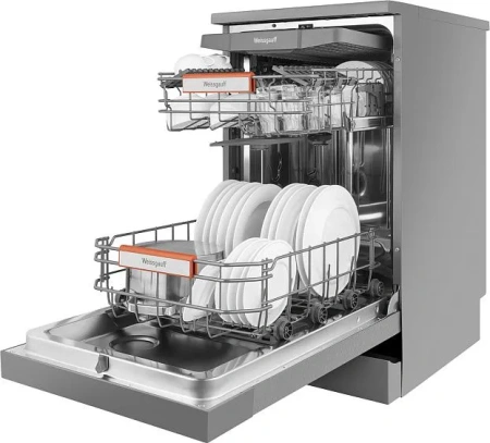 Посудомоечная машина WEISSGAUFF DW 4508 Inverter Autoopen Inox