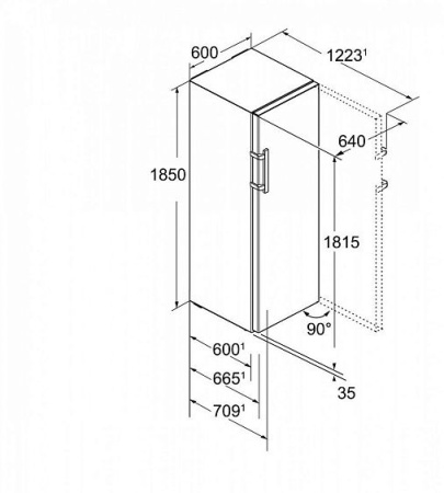 Холодильник LIEBHERR KBef 4330