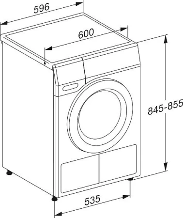 Сушильная машина MIELE TEA525WP