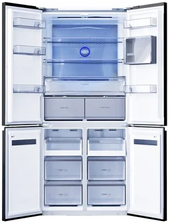 Холодильник CENTEK CT-1746 NF Black Glass