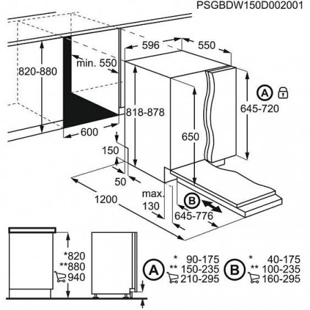 Встраиваемая посудомоечная машина ZANUSSI ZDLN5531
