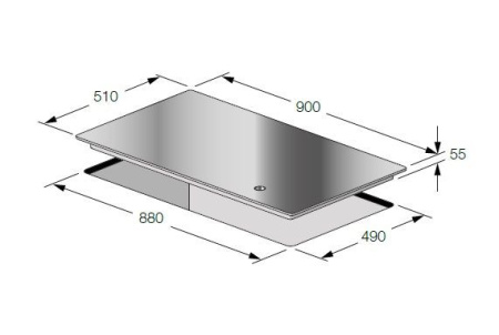Варочная панель FULGOR FCH 905 ID TS G DWK BK