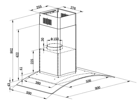 Ящик для подогрева посуды BERTAZZONI WD60HERND