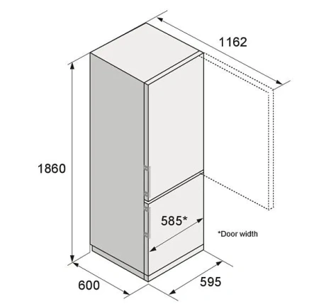 Холодильник ASKO RFC586KNBB1