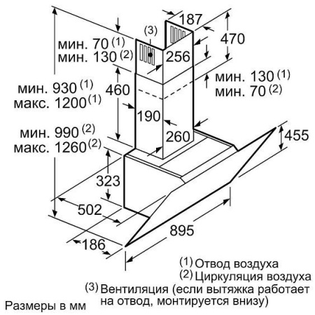 Вытяжка NEFF D95IMW1G0