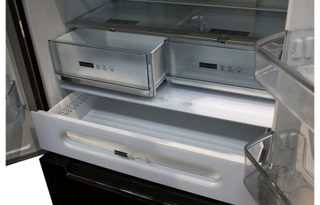 Холодильник Leran RFD 773 BG NF черный