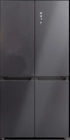 Холодильник LEX LCD505 graphite skin Cross Door