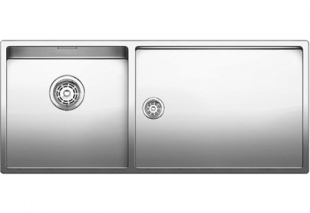 Кухонная мойка BLANCO claron 400/550-t-if/n чаша слева (517232)