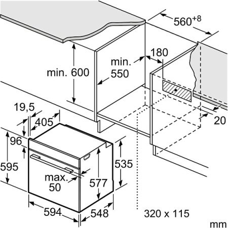 Духовой шкаф NEFF B6AVH7AN1