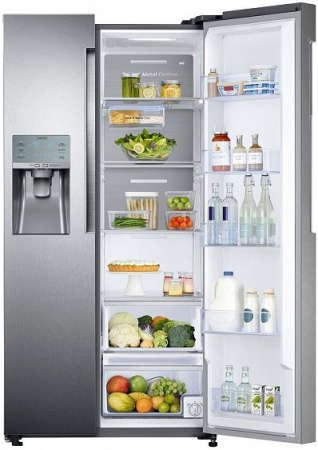 Холодильник Samsung RS58K6588SL серебристый