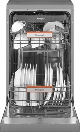Посудомоечная машина WEISSGAUFF DW 4508 Inverter Autoopen Inox