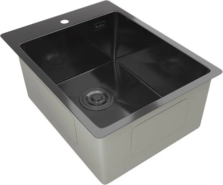 Кухонная мойка RIVELATO RINOX 3850 PVD black