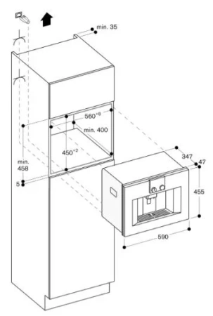 Кофемашина GAGGENAU CMP250102