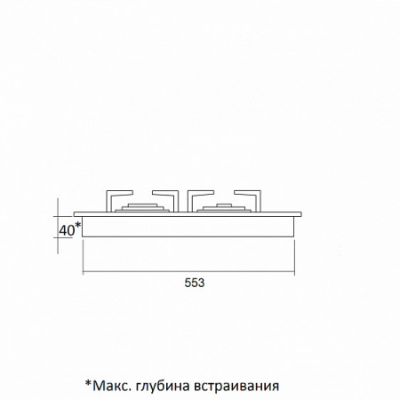 Поверхность KUPPERSBERG TS 62 B