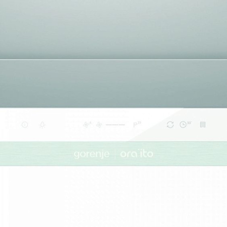 Встраиваемая вытяжка Gorenje BHP 643 ORAW белый/белое стекло