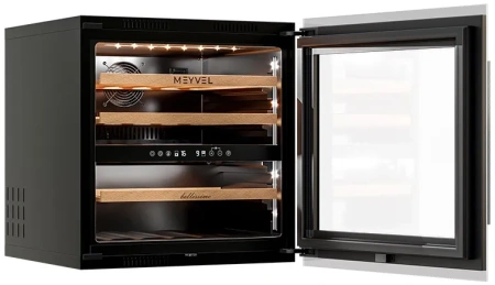 Винный шкаф MEYVEL MV26PRO-KWB2