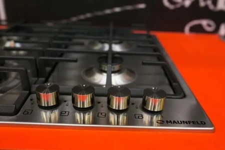 Газовая поверхность MAUNFELD mghs.64.74s_inox (нержавейка)