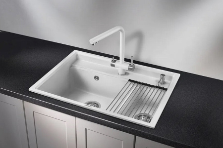 Кухонная мойка GRANULA KS-7302 арктик