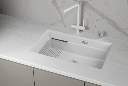 Кухонная мойка GRANULA KS-7303iU арктик