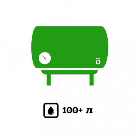 Установка проточного водонагревателя от 100л. и более