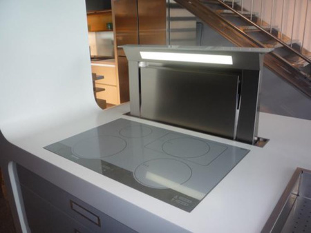Вытяжка FALMEC DownDraft Glass Steel 120 CDDW20.E1P2#ZZZI400F