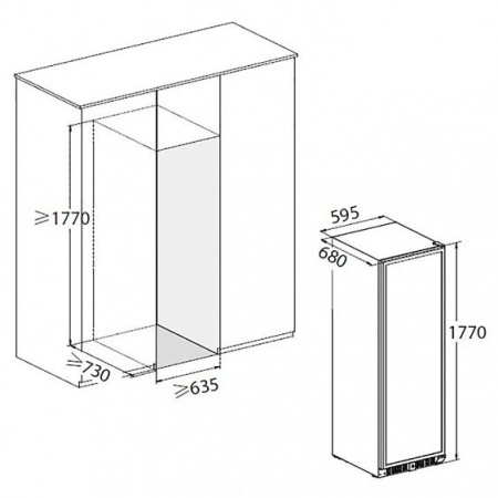 Винный шкаф DUNAVOX dx-166.428sdsk