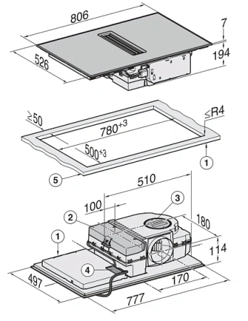 Варочная поверхность MIELE KMDA 7272 FR-U