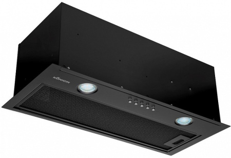 Вытяжка KONIGIN Flatbox Full Black 50