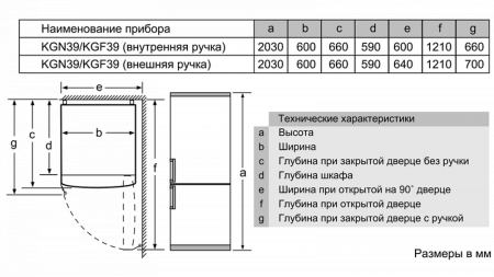 Холодильник NEFF KG7393I21R