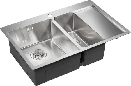 Кухонная мойка PAULMARK Liga PM227851-BSL