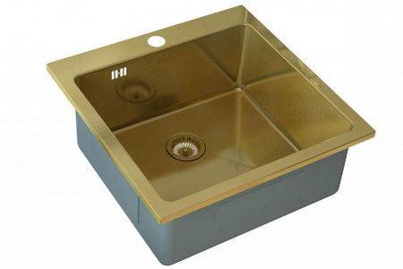 Мойка ZORG INOX PVD SZR-51 бронза