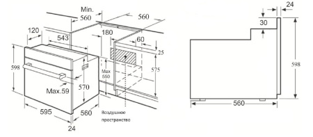 Духовой шкаф ZIGMUND & SHTAIN en 232.722 s
