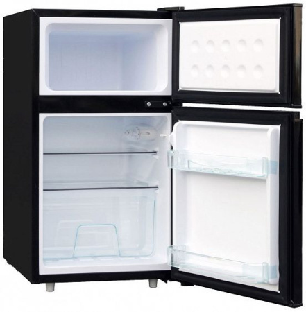 Холодильник TESLER RCT-100 BLACK — фото