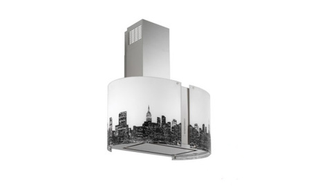 Вытяжка  FALMEC mirabilia isola 85 new york vetro (800) ecp