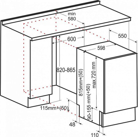 Посудомоечная машина EXITEQ EXDW-I603