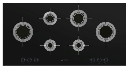Газовая варочная панель Smeg PVL6106CN