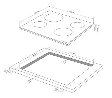 Варочная поверхность KUPPERSBERG ECO 603
