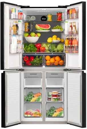 Холодильник MAUNFELD MFF183NFWE Matt Inverter
